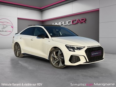 Audi a3 berline 35 tdi 150 s tronic 7 s line suivi audi-toit ouvrant-carplay-camera-matrix led-garantie 12 mois occasion...