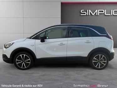 Opel crossland x 1.2 turbo 110 ch bva6 design - distribution ok - garantie 12 mois occasion simplicicar brest simplicicar...