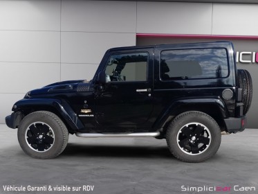 Jeep wrangler sahara 2.8 crd 200 ch garantie 12 mois 4 places etat neuf occasion simplicicar caen  simplicicar simplicibike...