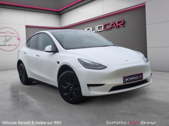 Tesla model y standard rwd - moteur et batterie garantie jusqu’en 2031 ou 160 000km. occasion simplicicar brest simplicicar...