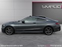 Mercedes classe c coupe 220 d 9g-tronic amg line suivi mercedes - toit ouvrant - sieges electrique - airmatic - garantie...