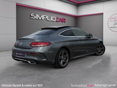 Mercedes classe c coupe 220 d 9g-tronic amg line suivi mercedes - toit ouvrant - sieges electrique - airmatic - garantie...