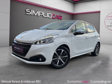 Peugeot 208 allure 1.6 100ch diesel - toit pano -camera - carplay - faible km - occasion simplicicar compiegne simplicicar...