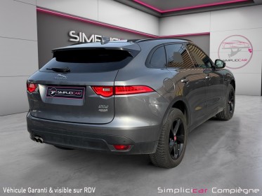 Jaguar f-pace 2.0 d - 180 ch awd bva8 prestige - 2éme main - suivi jaguar occasion simplicicar compiegne simplicicar...