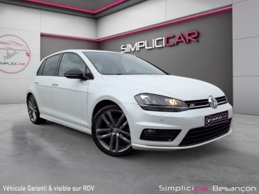 Volkswagen golf vii 2.0l tdi 150 r line occasion simplicicar besanÇon simplicicar simplicibike france