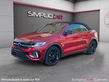 Volkswagen t-roc cabriolet 1.5 tsi evo 150 start/stop dsg7 r-line occasion cannes (06) simplicicar simplicibike france