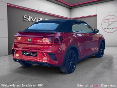 Volkswagen t-roc cabriolet 1.5 tsi evo 150 start/stop dsg7 r-line occasion cannes (06) simplicicar simplicibike france