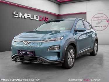 Hyundai kona electric que 64 kwh - 204 ch executive - attelage - garantie 12 mois occasion simplicicar brest simplicicar...