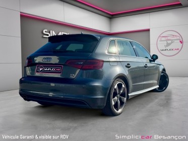 Audi a3 sportback 2.0 tdi 184 s line quattro s tronic 6 / suivi eclusivement audi / garantie 12 mois occasion simplicicar...