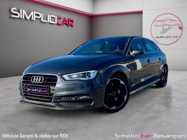 Audi a3 sportback 2.0 tdi 184 s line quattro s tronic 6 / suivi eclusivement audi / garantie 12 mois occasion simplicicar...