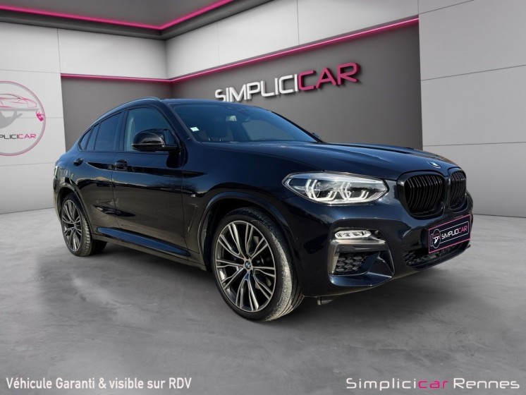 Bmw x4 g02 m40d 326ch bva8 - suivi complet bmw - camera de recule - toit ouvrant - siège chauffant av ar occasion...