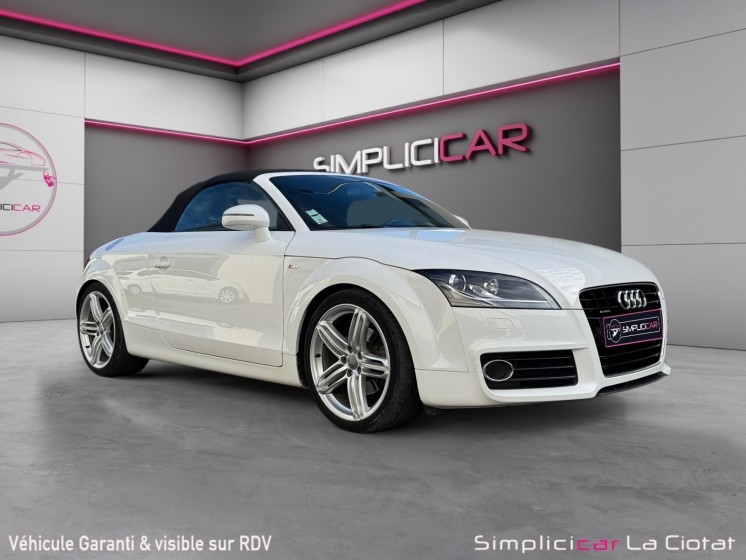 Audi tt roadster 2.0 tdi 170 quattro s line occasion simplicicar la ciotat simplicicar simplicibike france