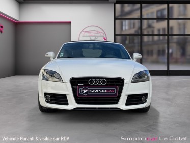 Audi tt roadster 2.0 tdi 170 quattro s line occasion simplicicar la ciotat simplicicar simplicibike france