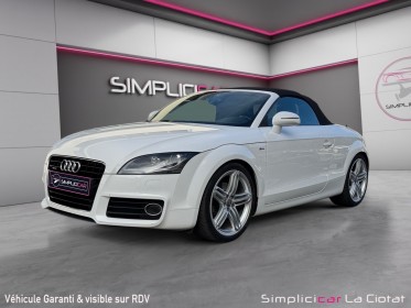 Audi tt roadster 2.0 tdi 170 quattro s line occasion simplicicar la ciotat simplicicar simplicibike france