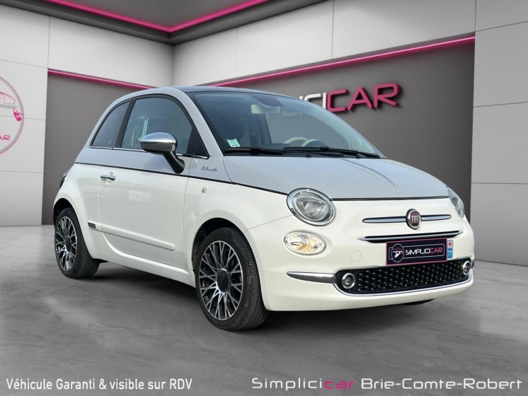 Fiat 500 my21 serie 9 hybrid  1.0 bsg 70ch  dolcevita occasion simplicicar brie-comte-robert simplicicar simplicibike france