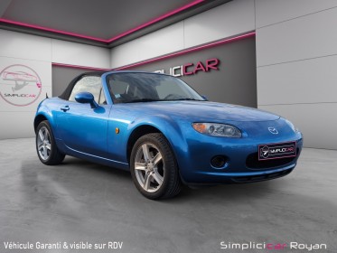 Mazda mx-5 1,8 125 ch elégance cuir chauffant bose moteur neuf facture révisé  garanti 12 mois occasion simplicicar royan...