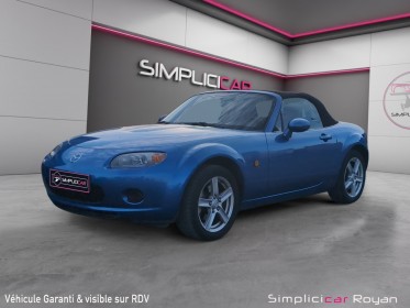 Mazda mx-5 1,8 125 ch elégance cuir chauffant bose moteur neuf facture révisé  garanti 12 mois occasion simplicicar royan...