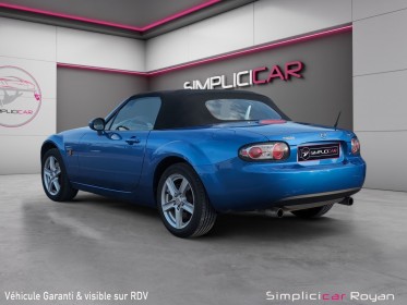 Mazda mx-5 1,8 125 ch elégance cuir chauffant bose moteur neuf facture révisé  garanti 12 mois occasion simplicicar royan...