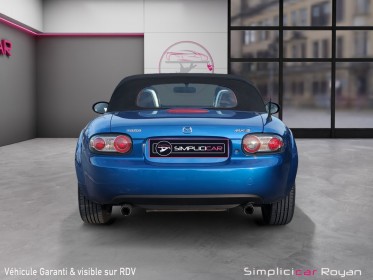 Mazda mx-5 1,8 125 ch elégance cuir chauffant bose moteur neuf facture révisé  garanti 12 mois occasion simplicicar royan...