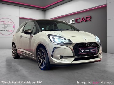 Ds ds 3 bluehdi 120cv bvm6 sport chic / garantie 12 mois occasion simplicicar nancy simplicicar simplicibike france