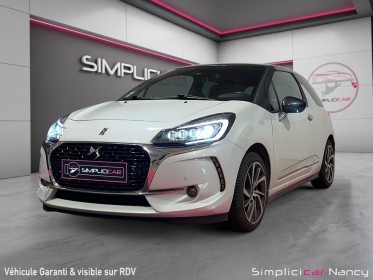 Ds ds 3 bluehdi 120cv bvm6 sport chic / garantie 12 mois occasion simplicicar nancy simplicicar simplicibike france