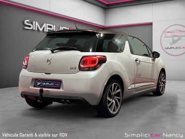 Ds ds 3 bluehdi 120cv bvm6 sport chic / garantie 12 mois occasion simplicicar nancy simplicicar simplicibike france