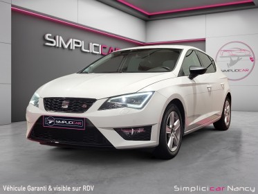 Seat leon 2.0 tdi 150 fr - garantie 12 mois occasion simplicicar nancy simplicicar simplicibike france