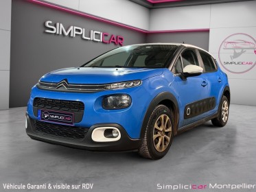 Citroen c3 c3 bluehdi 100ch carplay gps radars arriÈres airbump occasion montpellier (34) simplicicar simplicibike france