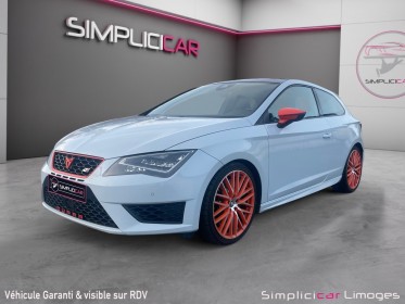 Seat leon sc 2.0 tsi 290 cupra dsg6 pack sub8 performance occasion simplicicar limoges  simplicicar simplicibike france