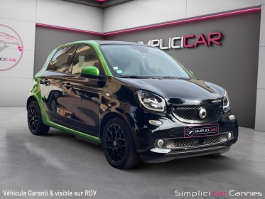 Smart forfour 0,82 ch electrique bva1 prime toit ouvrant caméra de recul occasion cannes (06) simplicicar simplicibike france