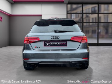 Audi rs3 sportback -daza no fap - daytona - full - faible km - immat fr - occasion simplicicar compiegne simplicicar...