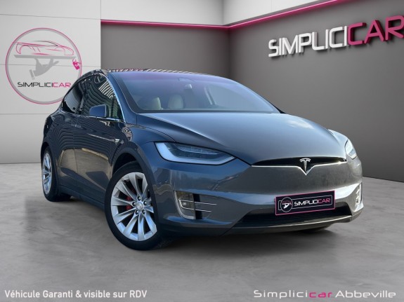 Tesla model x long range awd 6 places garantie 1 an occasion abbeville simplicicar simplicibike france