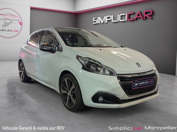 Peugeot 208 1.2 puretech 110ch ss bvm5 féline distribution ok carplay toit pano occasion montpellier (34) simplicicar...