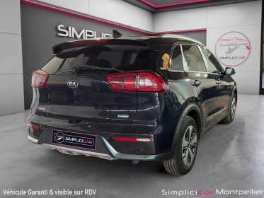 Kia niro 1.6 gdi hybride rechargeable 141 ch dct6 premium carplay keyless volant et sieges chauffants occasion montpellier...