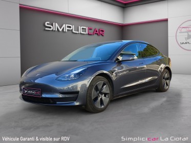 Tesla model 3 autonomie standard plus rwd occasion simplicicar la ciotat simplicicar simplicibike france