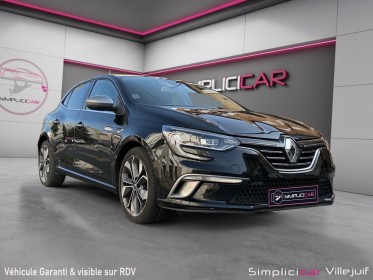 Renault megane iv berline gt line intens 110 cv caméra de recul sièges chauffant/massant garantie 12 mois occasion...