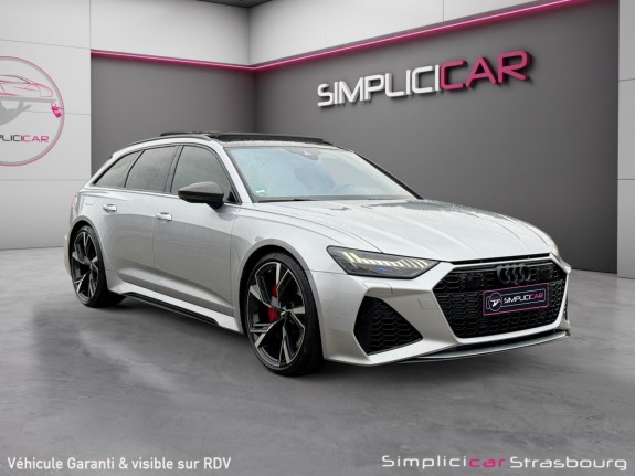 Audi rs6 avant v8 4.0 tfsi 600 tiptronic 8 quattro malus paye super configuration occasion simplicicar strasbourg simplicicar...