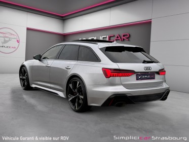 Audi rs6 avant v8 4.0 tfsi 600 tiptronic 8 quattro malus paye super configuration occasion simplicicar strasbourg simplicicar...