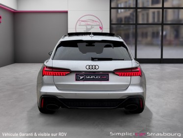 Audi rs6 avant v8 4.0 tfsi 600 tiptronic 8 quattro malus paye super configuration occasion simplicicar strasbourg simplicicar...