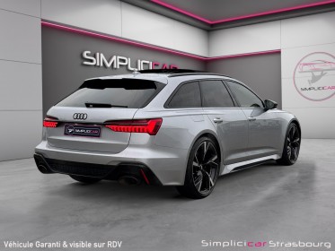 Audi rs6 avant v8 4.0 tfsi 600 tiptronic 8 quattro malus paye super configuration occasion simplicicar strasbourg simplicicar...