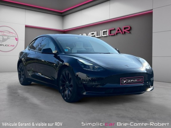 Tesla model 3 performance awd occasion simplicicar brie-comte-robert simplicicar simplicibike france