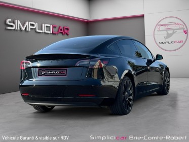 Tesla model 3 performance awd occasion simplicicar brie-comte-robert simplicicar simplicibike france