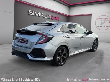 Honda civic 2017 1.0 i-vtec 129 executive camera/carplay/sieges chauffants - garantie 12 mois - occasion simplicicar...