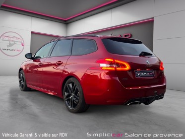 Peugeot 308 sw 225ch eat8 gt / premiere main / camera / pack black / garantie occasion simplicicar salon de provence...