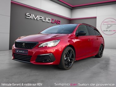 Peugeot 308 sw 225ch eat8 gt / premiere main / camera / pack black / garantie occasion simplicicar salon de provence...