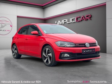 Volkswagen polo 2.0 tsi 200 ss dsg6 gti - sièges chauffants/apple carplay - garantie 12 mois occasion simplicicar soissons...