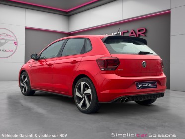 Volkswagen polo 2.0 tsi 200 ss dsg6 gti - sièges chauffants/apple carplay - garantie 12 mois occasion simplicicar soissons...