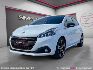 Peugeot 208 1.6 bluehdi 100ch bvm5 gt line - carplay, ambiance led int, clim bizone - garantie 12 mois occasion simplicicar...