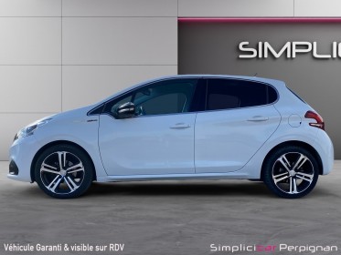 Peugeot 208 1.6 bluehdi 100ch bvm5 gt line - carplay, ambiance led int, clim bizone - garantie 12 mois occasion simplicicar...