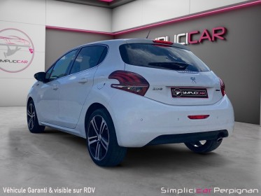 Peugeot 208 1.6 bluehdi 100ch bvm5 gt line - carplay, ambiance led int, clim bizone - garantie 12 mois occasion simplicicar...